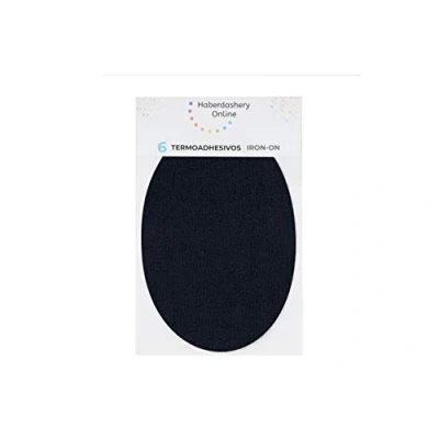 Imagen de Rodilleras para chándal Parches termoadhesivos Reparar Ropa Deportiva. 6 Coderas o de 13,9 x 9,3 cms. (Negro)