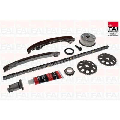 Imagen de FAI AutoParts TCK34VVT Juego de Cadena distribución con juntas, ruedas dentadas Símplex, pasadores TOYOTA: Corolla IX Hatchback