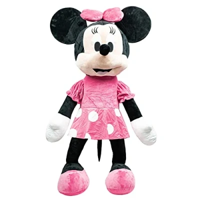 Imagen de Play by Peluche Minnie Mouse 120cm Gigante 100% Original. Ideal para Todas Las Edades Regalo Cumpleaños, Navidad, Reyes