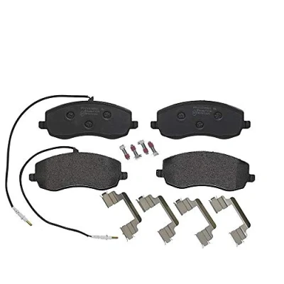 Imagen de BREMBO P 61 104 Juego de pastillas freno con contacto avisador desgaste sin accesorios PEUGEOT: 807, CITROËN: C8, FIAT: Ulysse II