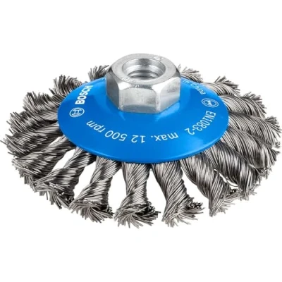Imagen de Bosch 2 608 622 011 Cepillo cónico 100 mm, 0,5 12 M14 (pack de 1)