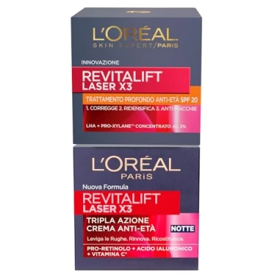 Imagen de L&#039;Oréal Paris Revitalift Laser X3 Tratamiento Antiedad Noche y Profundo