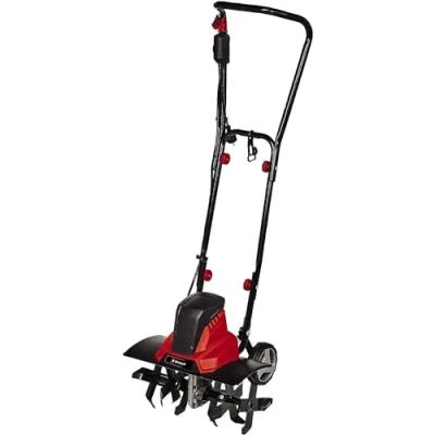 Imagen de Einhell Motoazada eléctrica GC RT 1545M (1500W 45cm, motor conexión en hilera, interruptor seguridad 2 puntos, acoplamiento de sobrecarga, larguero guiado plegable, cuchillas escarificadoras)