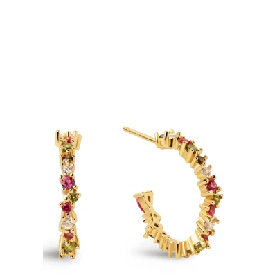 Imagen de Singularu Estellar Colors HOOP Pendientes goldcoloured, Mujer, Talla: One Size, Gold coloured