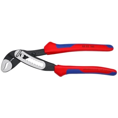 Imagen de Knipex Alligator® Tenaza de agarre negro atramentado, con fundas multicomponentes 180 mm 88 02