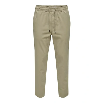 Imagen de ONLY &amp; SONS Pantalón Onslinus Taper 0183 Tela, Coriandro, L para Hombre
