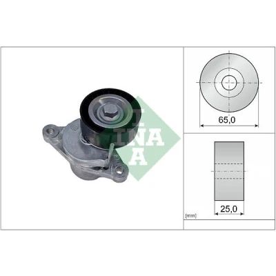 Imagen de INA 534 0655 10 Brazo tensor, correa trapecial poli V PEUGEOT: 308 II Hatchback, SW 2, 3008 I, CITROËN: Berlingo Furgón, C4 Cactus