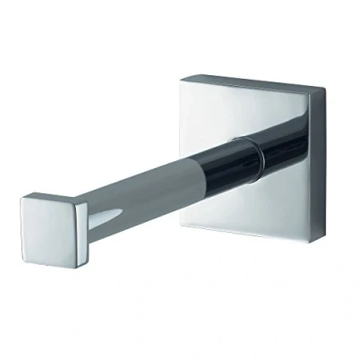 Imagen de Haceka Mezzo Chrome Portarrollo Reserva, Metal, Gris, 5.3x13x5.3 cm