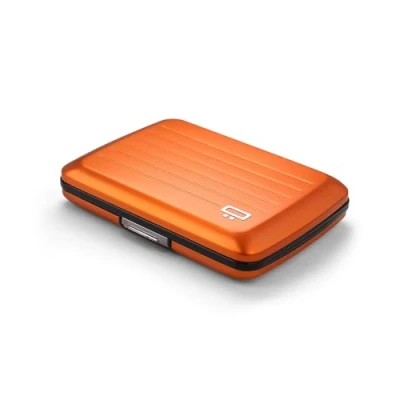 Imagen de OGON Cartera de Aluminio Smart Case V2 Fácil Almacenamiento Tarjetero Protección RFID Capacidad 10 Tarjetas y Billetes