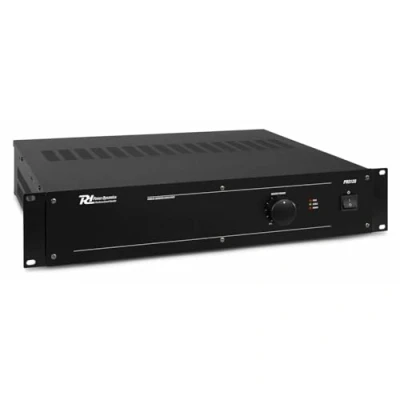 Imagen de Power Dynamics PRS120 Amplificador de Apoyo para Ampliar Potencia en instalaciones, 120W Salida, 8 ohmios o 100v, un Entrada señal, Apto Mueble Rack 19&quot;