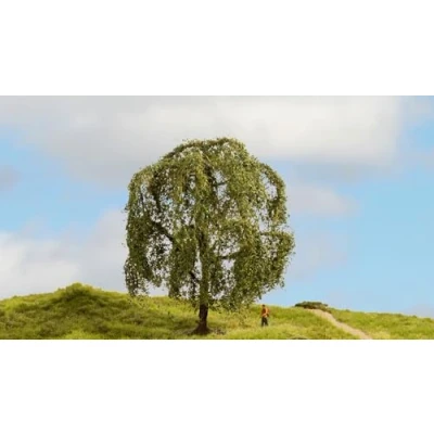 Imagen de Noch® Árbol de Sauce llorón, Coloreado a Mano, 15 cm Alto para los Anchos vía H0, TT, N, Z y Muchos Otros estándares Manualidades, dioramenbau Bricolaje