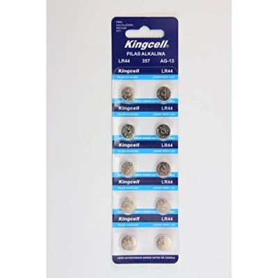 Imagen de PRIMAVERA 10X Pilas DE Boton BATERIA KINGCELL LR44
