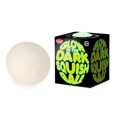 Imagen de Tobar 38439 Bola de Squish Que Brilla en la Oscuridad, Varios diseños y Colores, 6 x cm