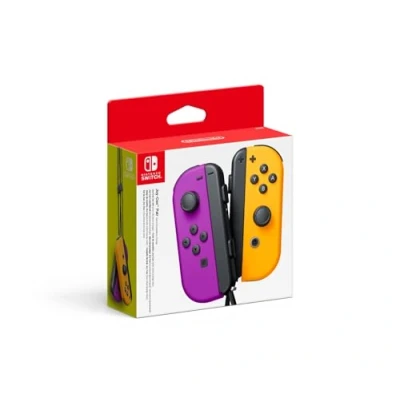 Imagen de Mando Nintendo Switch Joy Con Set, Switch, Izquierda y Derecha, Vibración HD, Naranja morado