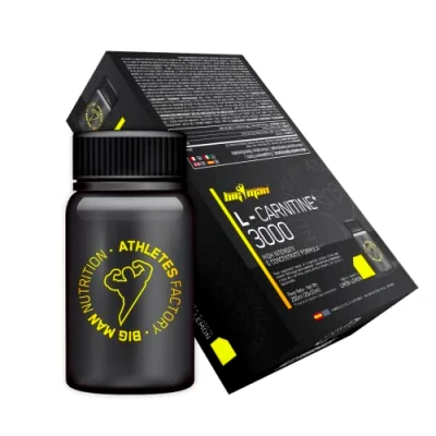 Imagen de BigMan L Carnitina 3000 20 VIALES Aumento de Energia Mejora tu rendimiento Define Cuerpo