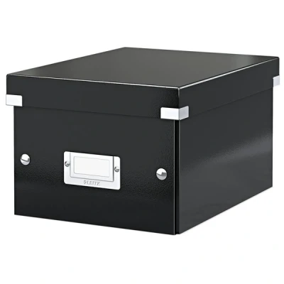 Imagen de Leitz Caja de Almacenaje A5, Gama Click and Store 60430095 Pequeña, Negro