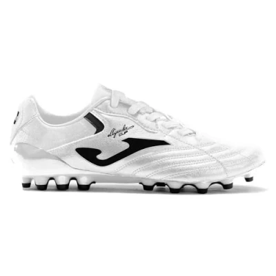Imagen de Joma Botas de Fútbol para Césped Artificial Águila, 39 45 Negro y Blanco Fabricado con Microfibra Alto Rendimiento Tacos Añadidos Distribuciñon Peso Mejor Agarre