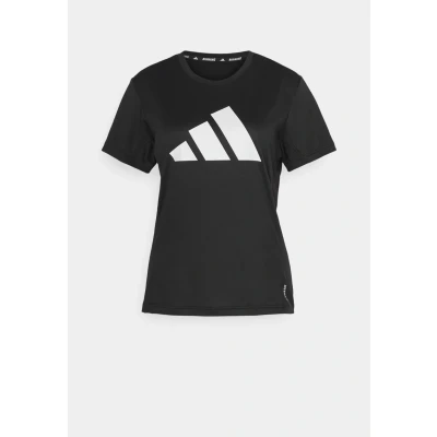 Imagen de adidas Hombre Run It Stripes tee, Black, S