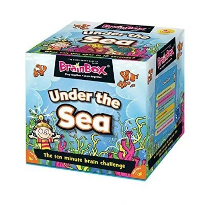 Imagen de Green Board Games GRE91024 BrainBox: Under The Sea Game