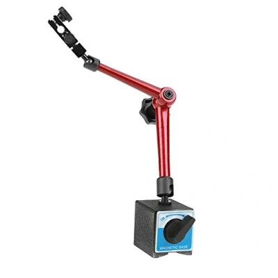 Imagen de Soporte de Base Dial Universal, Magnetico Ajustable, Medición Magnético, 350MM Universal para Indicador Probador