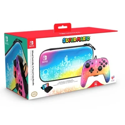 Imagen de PDP Rematch + Case Bundle Star Spectrum Nintendo Switch