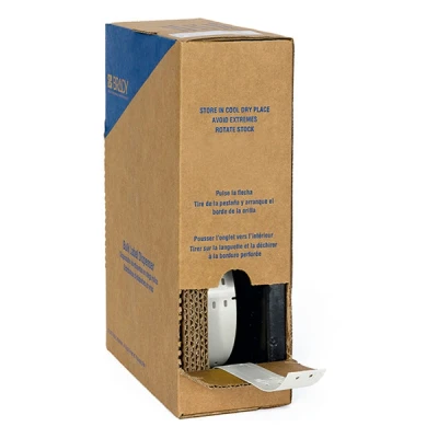 Imagen de M611 Brady BM 15X75 7598 WT etiquetas de poliéster blancas 15 mm x 75 mmBrady