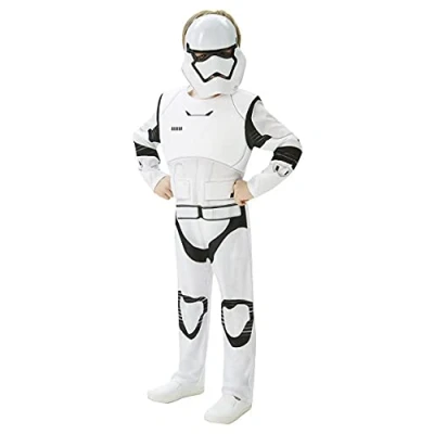 Imagen de Star Wars Disfraz de Villain Trooper Deluxe para niños, talla TW infantil 11 12 años (Rubie&#039;s 620269 TW)
