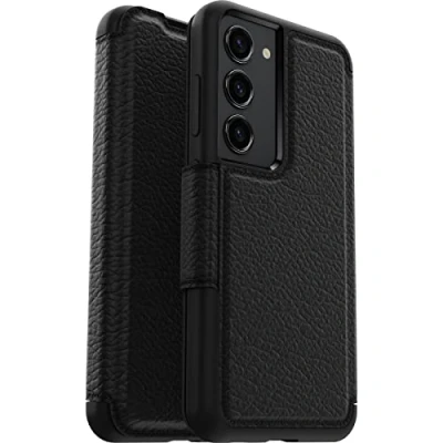Imagen de Otterbox Strada Leren Book Funda Negro Samsung Galaxy S23