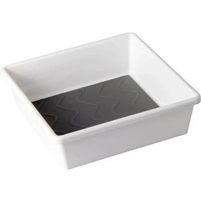 Imagen de M Home Space System I Organizador de cajones, Plástico y Silicona, Gris/Antracita, 17,2 x 5,3 cm