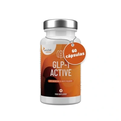 Imagen de GLP 1 con Berberina, Cromo y Morera Blanca, Vegano, 60 cápsulas, Essentials Active de Sensilab