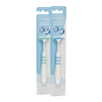 Imagen de Limpiador lingual Prevent Cepillo de lengua eficaz raspador contra revestimientos limpieza suave la para