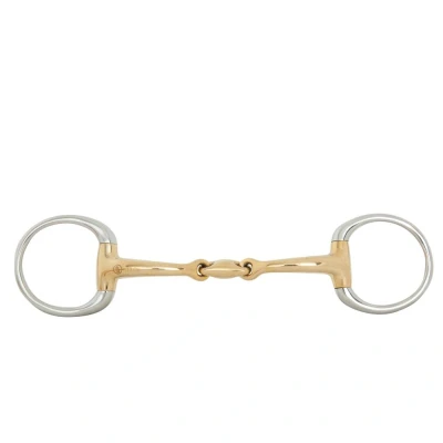 Imagen de BR Double Jointed Eggbutt Bradoon Soft Contact 10 mm Ø 50