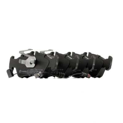 Imagen de BREMBO P 50 082 Juego de pastillas freno con contacto avisador desgaste clip émbolo sin accesorios MERCEDES BENZ: Sprinter 3 T Bus