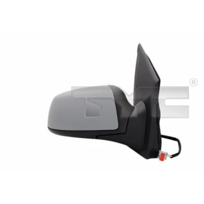 Imagen de Espejo retrovisor Tyc 310 0152 izquierda imprimado para ajuste elect. espejo, convexo, calefactable, abatible eléctricamente FORD: FIESTA 5