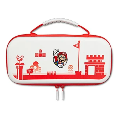 Imagen de PowerA Estuche protector para Nintendo Switch, Switch Lite y OLED, Mario Rojo/Blanco