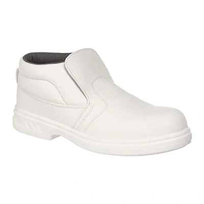 Imagen de Portwest Bota Steelite Slip On S2, Tamaño: 34, Color: Blanco, FW83WHR34
