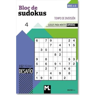 Imagen de BLOC DE SUDOKU DESAFÍO 04