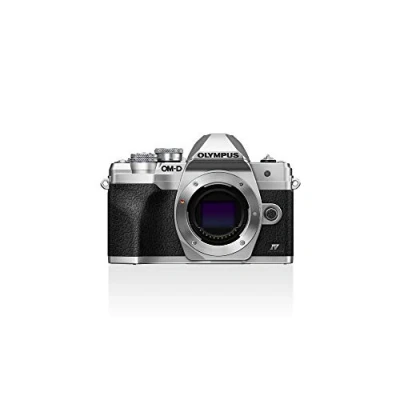 Imagen de Cámara del Sistema Micro Four Thirds Olympus OM D E M10 Mark IV, Sensor de 20 Mpx, estabilizador Imagen en 5 Ejes, Visor electrónico, vídeo 4K, Potente Enfoque automático, Wi Fi, Plata