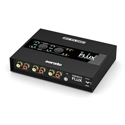 Imagen de Reloop Flux Interfaz DVS 6x6 IN/OUT USB C Club ready para Serato DJ Pro, 24 bits/96 kHz, compatible con giradiscos, CDJs u otros reproductores multimedia, hub A de 2 puertos