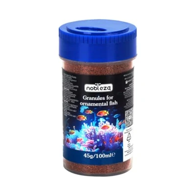 Imagen de Nobleza Ali1mento para Pez Pequeño, Granulado Blando de Lento Hundimiento Peces, 45 g/ 100 ml