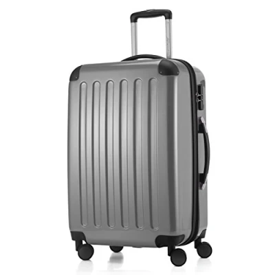 Imagen de HAUPTSTADTKOFFER Alex R2 Equipaje de viaje, Maleta rígida, Trolley expandible, 4 ruedas dobles, 65 cm, 74 litros, Plata