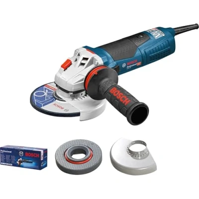 Imagen de Bosch Professional GWS 19 125 CIE Amoladora angular (1900 W, Ø mm, vel. regulable, Antivibration, KickBack Stop, en caja)