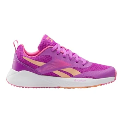 Imagen de Reebok Energen RUN Unisex Zapatillas running asfalto para niños, Talla: 31.5, Purple rave/true pink/sunkissed orange Zapatos