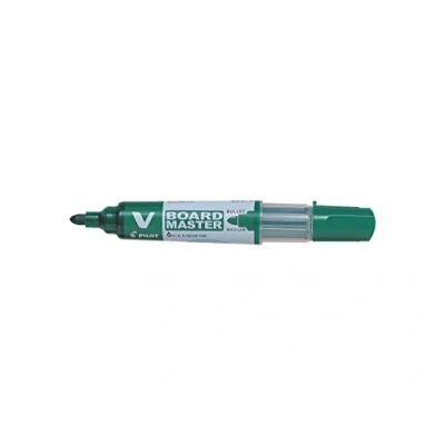 Imagen de Rotulador Pilot Vboard master color verde para pizarra blanca (10 unidades)