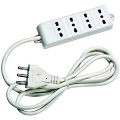 Imagen de Link lkmp04f multiprese a 4 prese 10/16, spina tripolare italiana 16a, cavo da 1.5 m