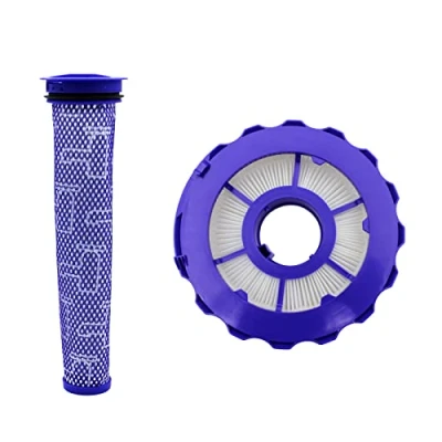 Imagen de KENSHIRE Filtros de aspiradora DC40 compatibles con Dyson post hepa prefiltros animales multi piso total piezas limpias reemplazo 922676 01 y 923587 02