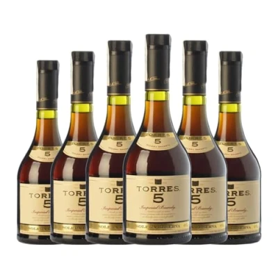 Imagen de Brandy Torres 5 Catalunya Reserva 70 cl (Caja de 6 Botellas cl)