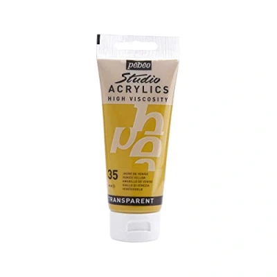 Imagen de Pébéo Acrílico Fine Studio Pintura acrílica Amarillo de Venecia 100 ml
