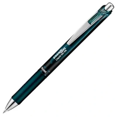 Imagen de Pentel EnerGel XM BL77A2 Bolígrafo de gel con mecanismo presión, color negro