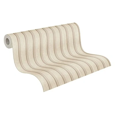 Imagen de A.S. Création PintWalls II 391096 3D Papel pintado para pared, diseño escandinavo, color beige